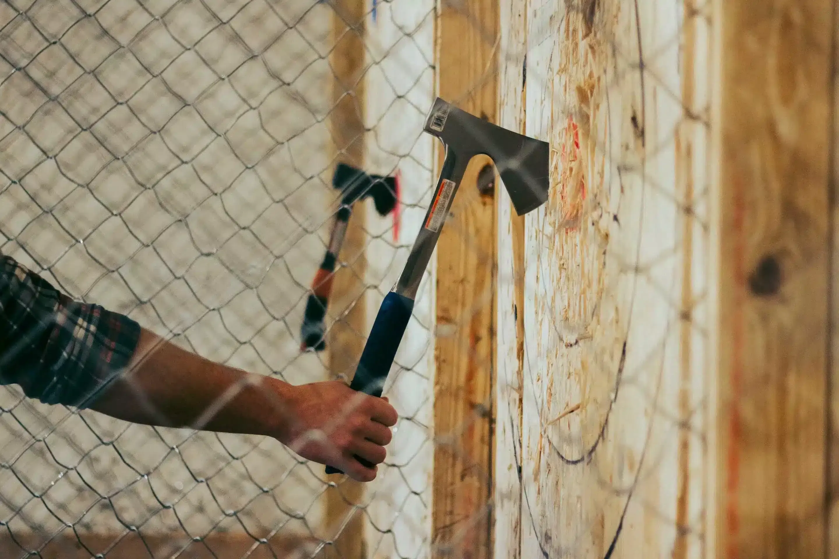 Axe throwing experience at Craft Axe Throwing Columbia