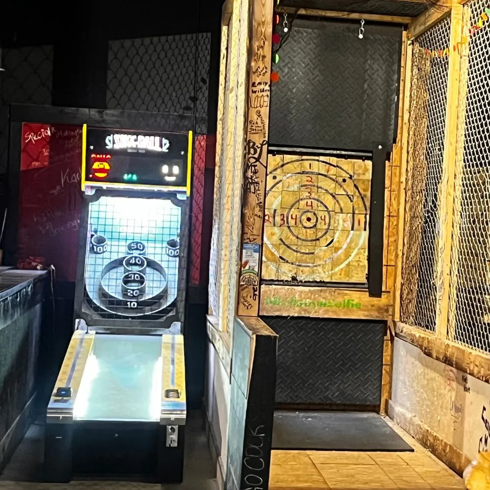 Skee-Ball league at Craft Axe Throwing Spartanburg